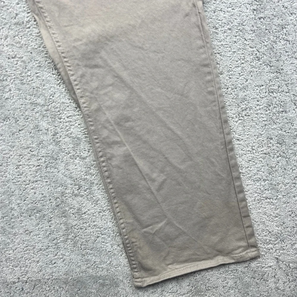Buffalo David Bitton Jeans Mens 36x30 Sam-X Slim‎ Straight Stretch Khaki Beige